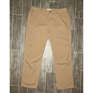 Duck Camp Outdoor Pants Mens 2X-Tall Tan Lightweight Stretch Hiking